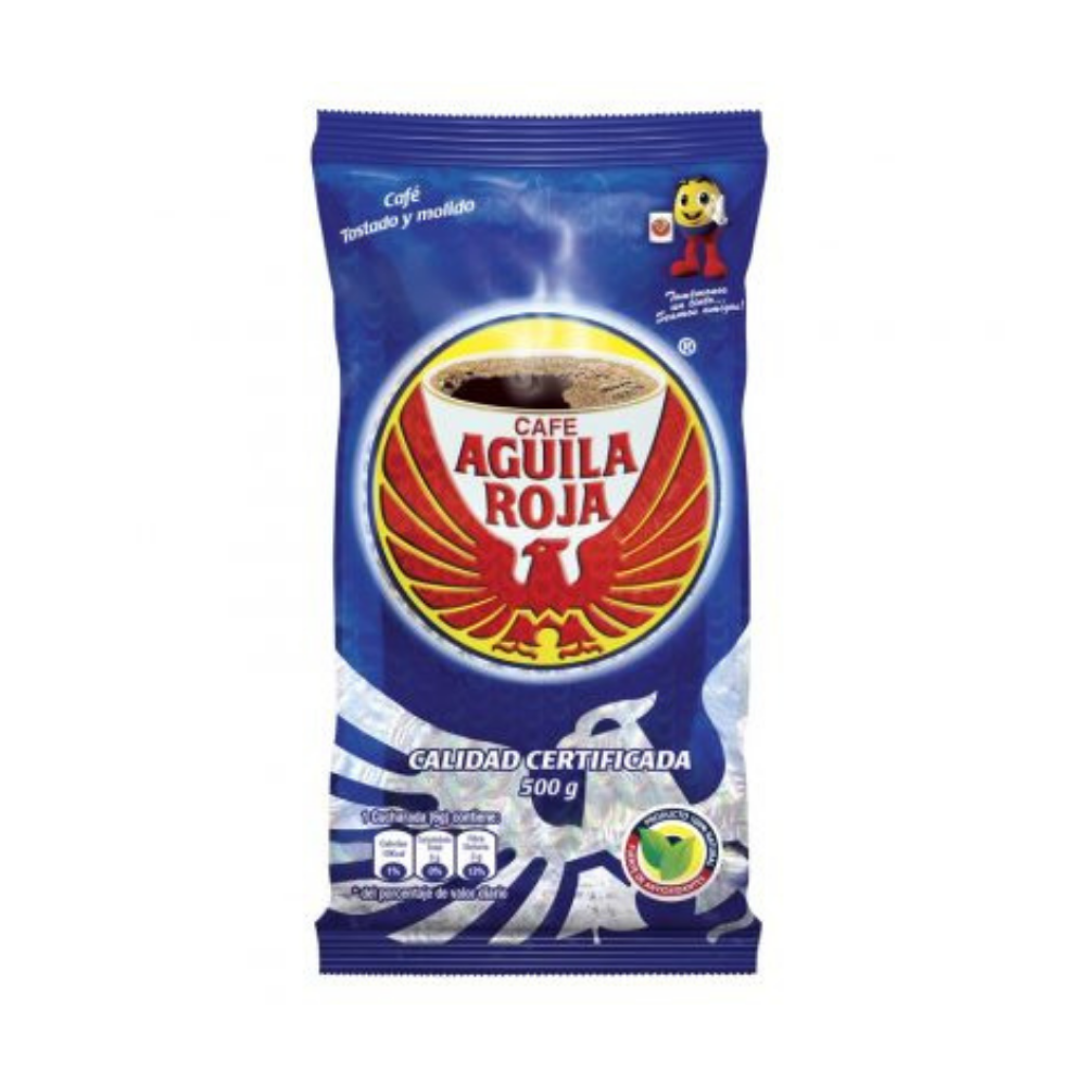 Café Tostado Molido Aguila Roja 250g