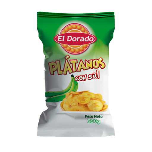 Platanitos Sal El Dorado 250g