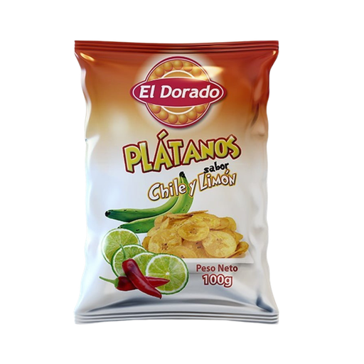 Platanitos Chile Limon El Dorado 100g